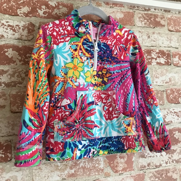 Lilly Pulitzer Quarter Zip Pullover Jacket - Picture 2 of 4